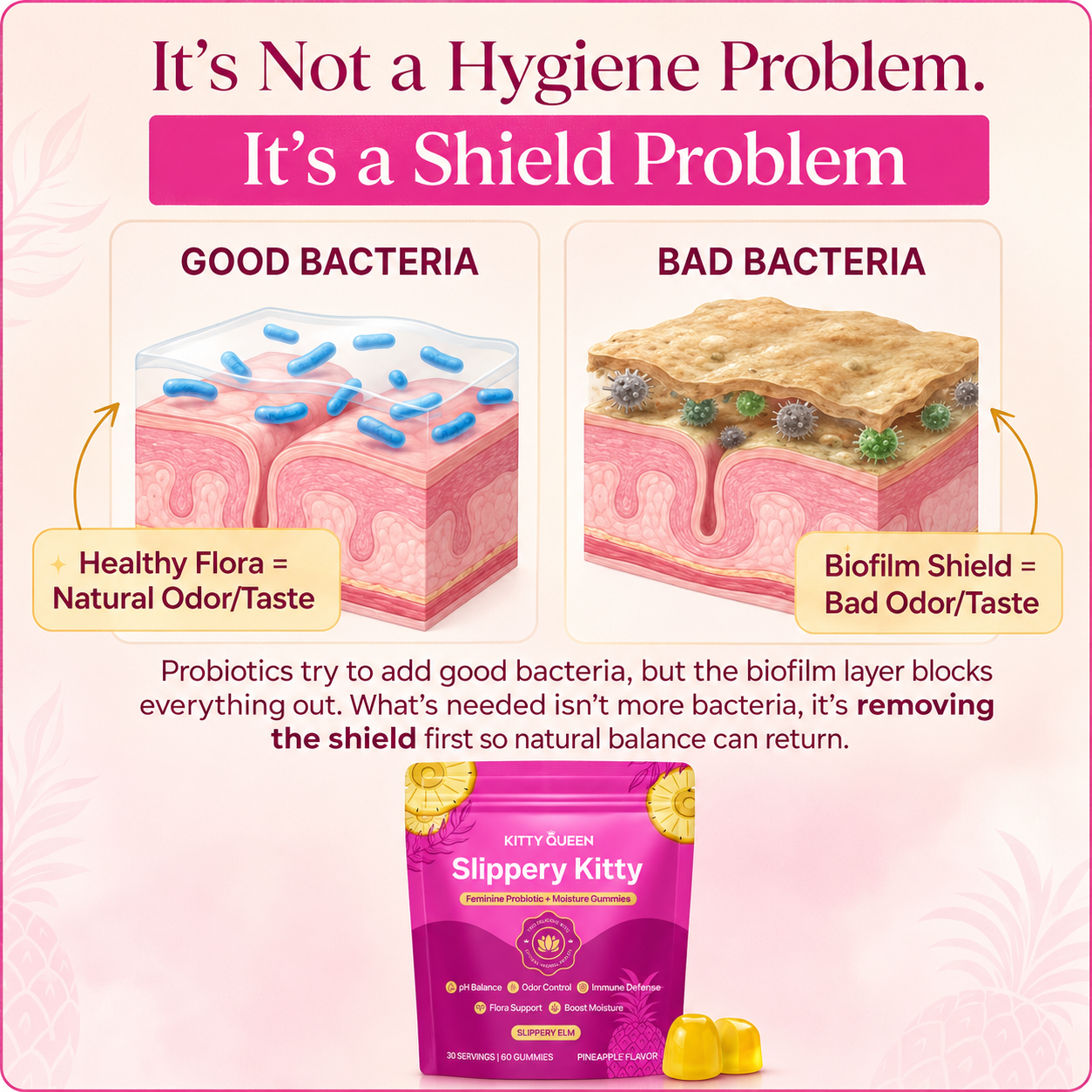 Kitty Queen® Vaginal Probiotic - 100% Real