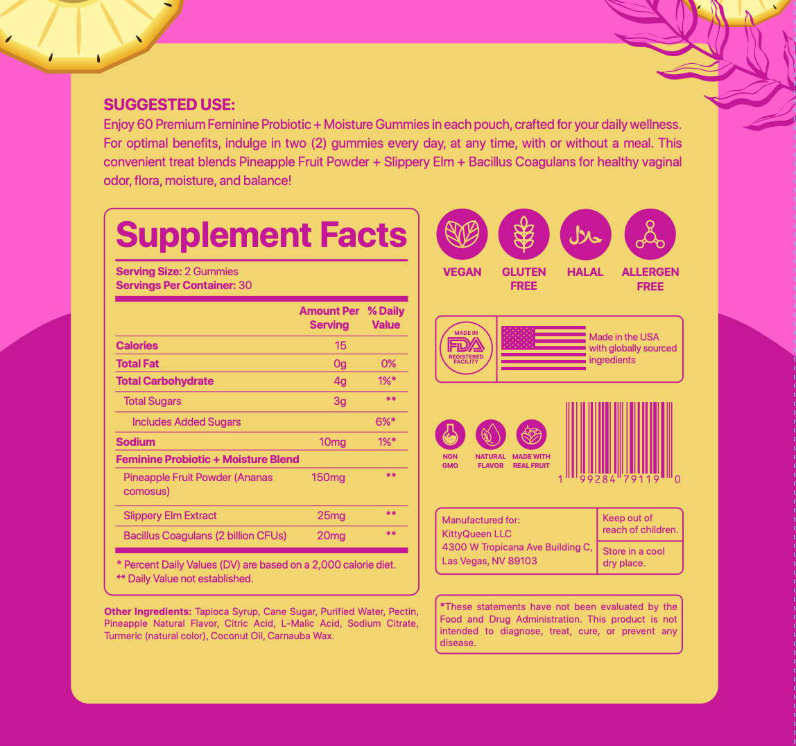 Kitty Queen™ Vaginal Probiotic